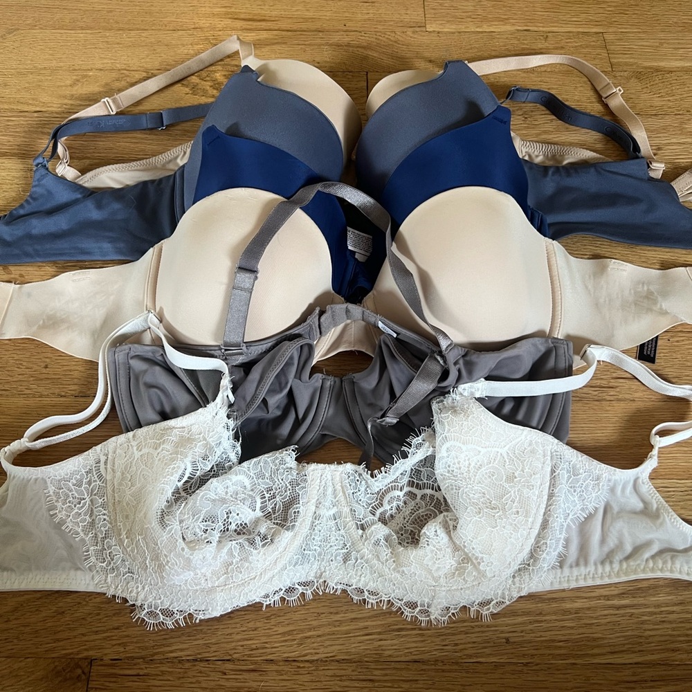 Assorted Bras! Victoria Secret, Calvin Klein, Auden